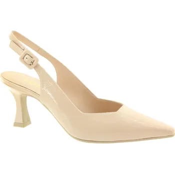 Dámské lodičky LODI Dámské kožené krémové lodičky JUCO-PETALO-255 Velikost 40