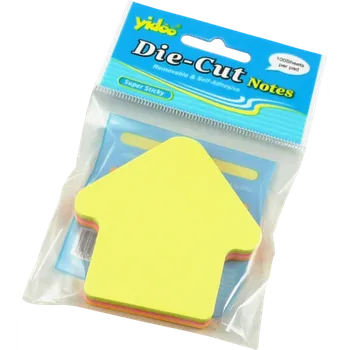 Samolepící bloček bloček samol.neon šipka mix barev 100l závěs 473270