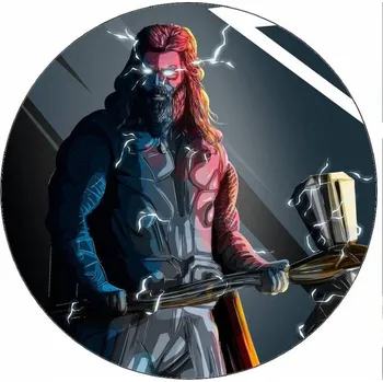 Jedlá dekorace na dort Jedlý papír Avengers - Thor 19,5 cm