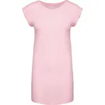 KARIBAN Dámské dlouhé tričko K388 Barva: Růžová jemná, Velikost: L-XL