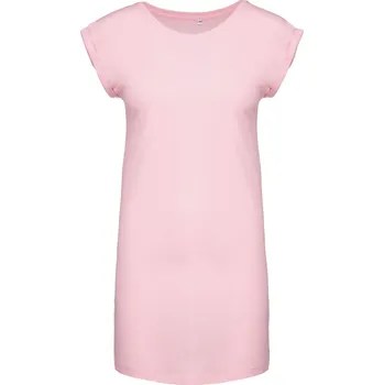 Dámské tričko KARIBAN Dámské dlouhé tričko K388 Barva: Růžová jemná, Velikost: L-XL