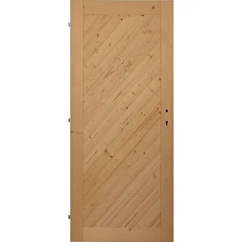 Interiérové dveře Palubkové dveře č.4 (Masivní smrkové dveře)