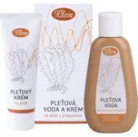 Pleva Pleťový krém na akné 50 g a Pleťová voda na akné s propolisem 120 g, sada