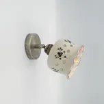 Keramické nástěnné svítidlo Modřenka