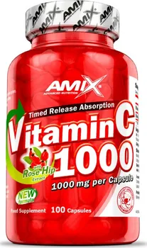 Amix Vitamin C 1000 mg s šípky 100 cps.