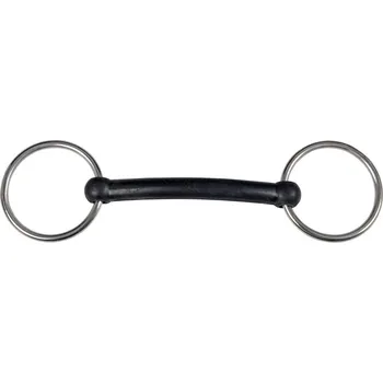 Udidlo pro koně Horseguard Udidlo stihlové nelomené HorseGuard, gumové, 13 mm 9,5 cm