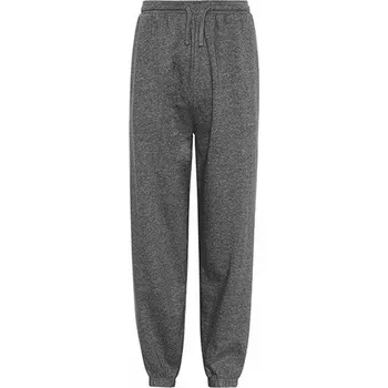 Neutral Volné tepláky z organické bavlny s elastickými manžetami Barva: šedá tmavá melír, Velikost: XL NE74003