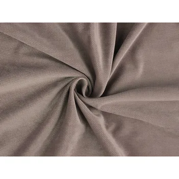 Velvet / samet strukturovaný jednobarevný