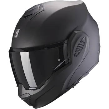Helma na motorku Scorpion exo-tech evo solid černá matná 3xl