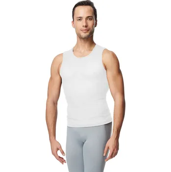 Pánské tílko Lulli,Síťovaný top LUB398M, bílá XS