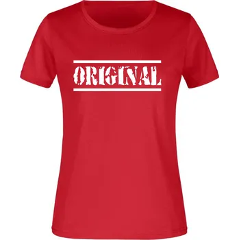 Dámské tričko TUKAN AGENCY Dámské tričko Original Barva: Červená, Velikost: 3XL