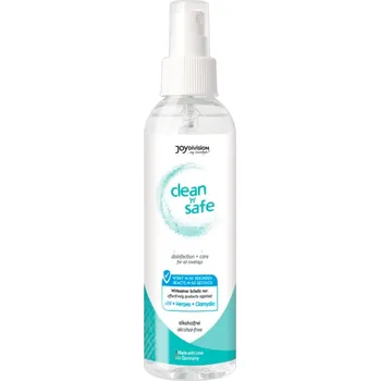 Čisticí prostředek na erotické pomůcky JoyDivision Clean Safe - dezinfekční sprej (200ml)