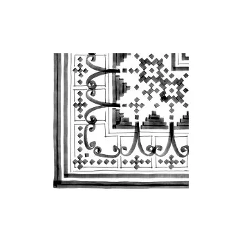 Dlažba VIVES VODEVIL 4P25 20 cm x 20 cm x 0,8 cm mix barev 1 ks