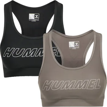 Souprava dámského spodního prádla Podprsenka Hummel hmlTE TOLA 2-PACK SPORTS BRA 214975-2138 Velikost L