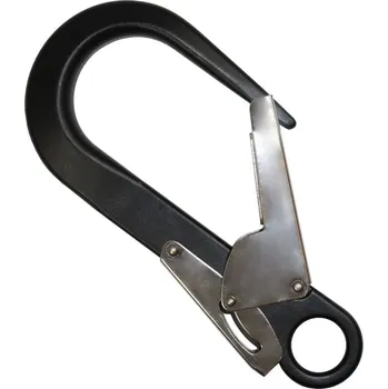 karabina RidgeGear háková karabina s okem světlost 60mm RGK11