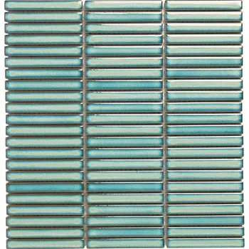 Dlažba PREMIUM MOSAIC Fin mozaiky SEF12525 28,2 cm x 30,8 cm zelená 1 ks