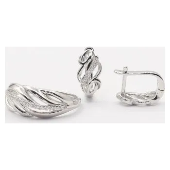 Souprava šperků Stříbrná souprava