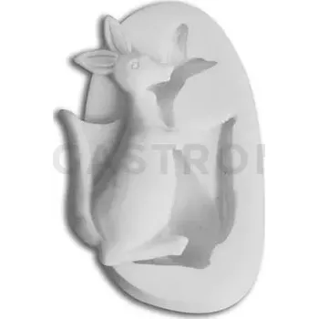 Kuchyňská sůl Silikonová forma na cukrovou hmotu ve tvaru klokana - SLK129, 60x30 mm | SILIKOMART, SugarFlex