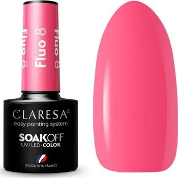 Lak na nehty Gel lak CLARESA® Fluo 8 5ml