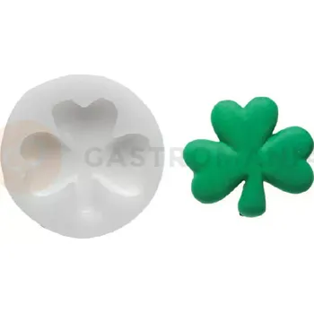 Kuchyňská sůl Silikonová forma na cukrovou hmotu ve tvaru jetele - SLK177, 47x44 mm | SILIKOMART, SugarFlex