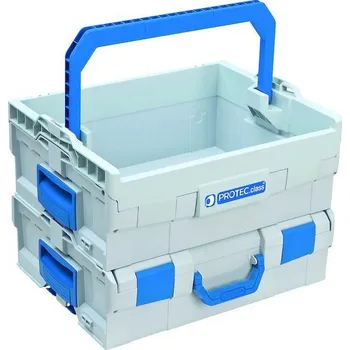 PROTECCLASS PROTEC Kufr set s boxem PLBOXXSK 442x361x186mm prázdný šedá/modrá 05105133