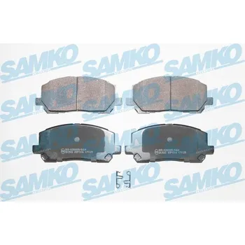 Brzdová destička Sada brzdových destiček, kotoučová brzda SAMKO 5SP1516