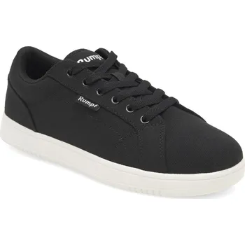 Dámská sálová obuv Rumpf,Taneční sneakery s plnou podrážkou 1534, černá s bílou podrážkou 37.5