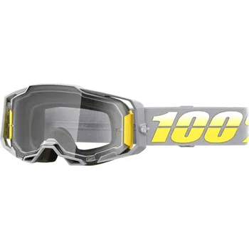 Motocyklové brýle ARMEGA 100% brýle Complex, čiré plexi