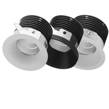 Nástěnné svítidlo LED2 zápustné svítidlo SPOT Barva: Černá, Ovládání: ON/OFF, Model | Příkon | Velikost | Chromatičnost: A | 9W | Ø 82 x H 61 mm | 4000K