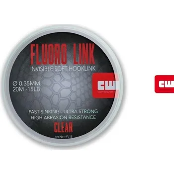 Carp Whisperer flourokarbon Kryptec Fluoro Link ø 0,39 mm 18 lb 8,2 kg (KFL018)