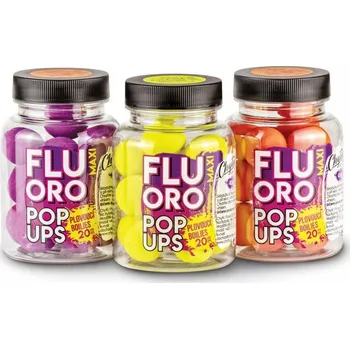 Boilies Chytil - Fluoro Pop Up 20mm 45g - Česnek/Pepř