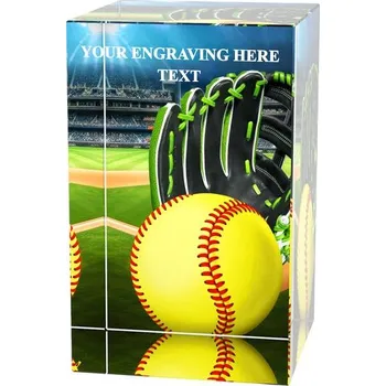 Poháry Bauer Skleněná trofej CR3065M36 | Softball