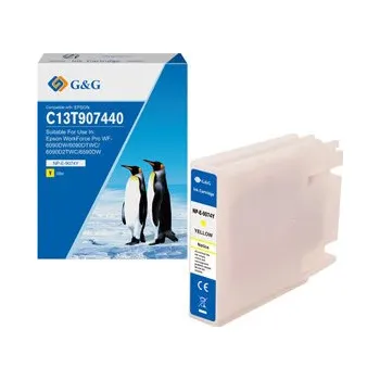 G&G kompatibilní ink s C13T907440, NP-E-9074Y, yellow NP-E-9074Y
