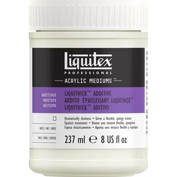 Speciální výtvarná barva Zahušťovací médium Liquithick, Liquitex