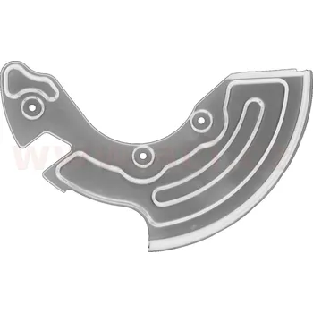 99 - prachový štít předního brzdového kotouče P