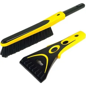 Kombinovaná škrabka na led se smetáčkem Weyer