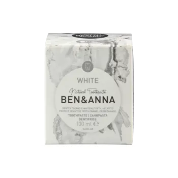 zubní pasta Ben & Anna Zubní pasta proti zbarvení bílá 100ml eco