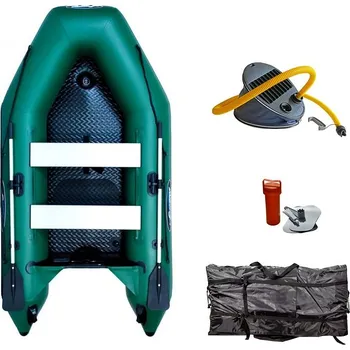 Člun Člun GLADIATOR LIGHT AK280AD green - nafukovací člun s vysokotlakou podlahou - sada: bez motoru