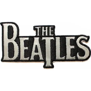 Nášivka The Beatles - Nášivka - Nažehlovačka The Beatles - Logo Metalic