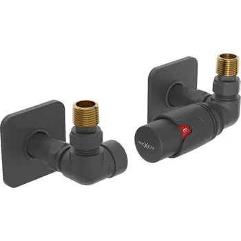 Mexen G00 axiální termostatická sada s krytem S, antracit - W903-900-909-66