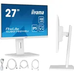 Bílý monitor iiyama ProLite XUB2792HSU-W6 27" IPS LED 100Hz 0,4ms /HDMI, DisplayPort, USB hub/ FlickerFree 0