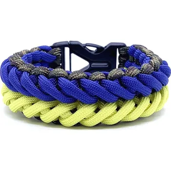 Náramek Cordell paracord náramek Sláva Ukrajině - Velikost XS