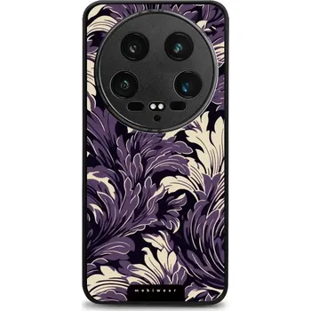 Pouzdro na mobilní telefon Lesklý kryt Mobiwear Glossy - Xiaomi 14 Ultra 5G - GA46G Fialové rostliny (Prémiové lesklé pouzdro, obal, kryt Mobiwear Glossy na mobil Xiaomi 14 Ultra 5G - GA46G Fialové rostliny, materiál Plast + TPU silikon - krytí po všech stranách, neošoupatelný)