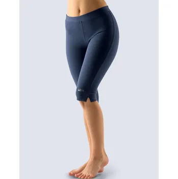 Dámské oblečení GINA dámské capri, šité, klasické, jednobarevné 95001P lékořice S