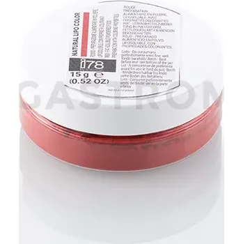 Výroba svíčky Přírodní potravinářská barva v prášku, natural lipo color, červená, 50 g | SILIKOMART, i78 Colorants