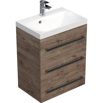 Koupelnový nábytek CUBEWAY skř.s UM 60x40x76,5 dub wellingt CUBE2603DW