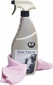 Autovosk K2 Spectrum vosk ve spreji 700 ml + mikroutěrka