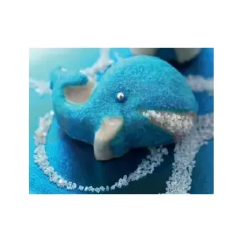 Kuchyňská sůl Forma na cukrovinky a dezerty - 4x 62 ml, 42x86 mm - HSF08 HAPPY SEA, velryba a maják | SILIKOMART, Celebration