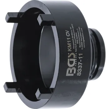 Nástrčná hlavice 3/4" na matice se zářezy KM11, vnější čepy - BGS 8337-11