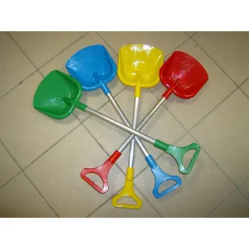 Hračka na písek Lopata dětská hliníková rukojeť na písek a sníh 63 cm